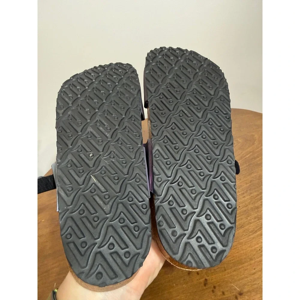 Viking Women's Iridescent Double‎ Strap Cork Footbed Sandals